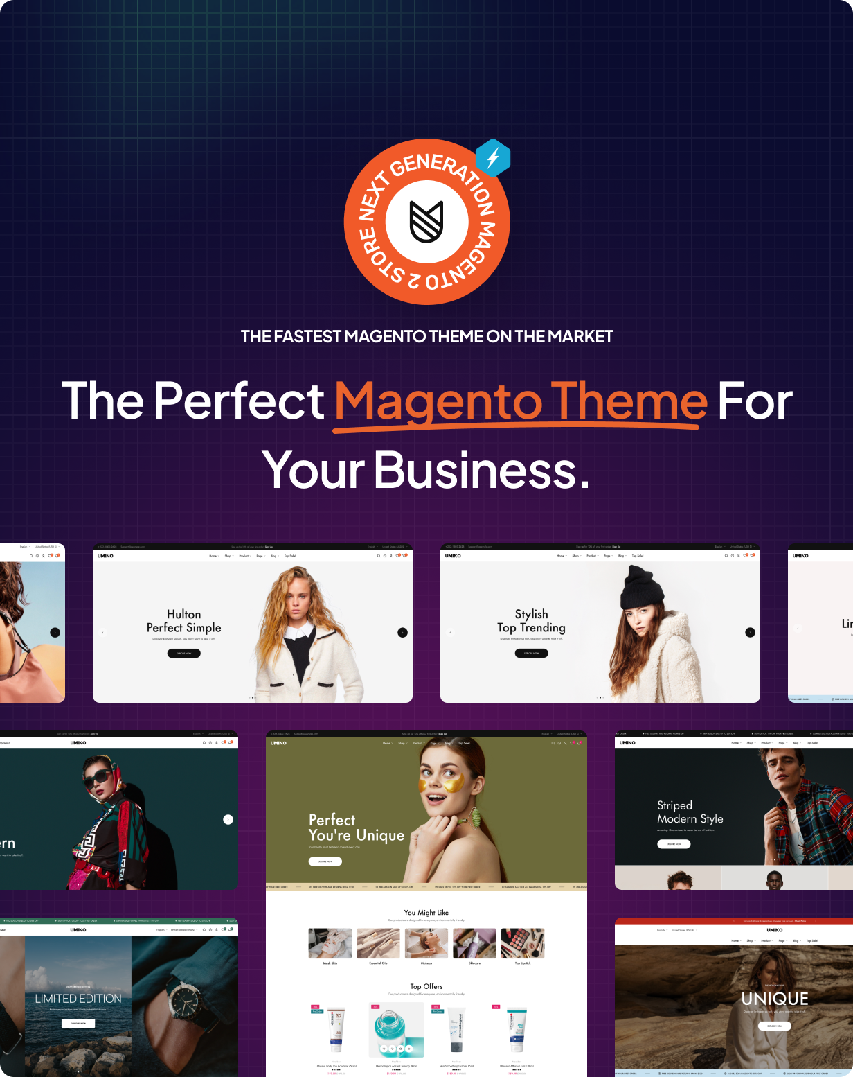 Umino - Multipurpose Responsive Magento 2 /Adobe Commerce Theme